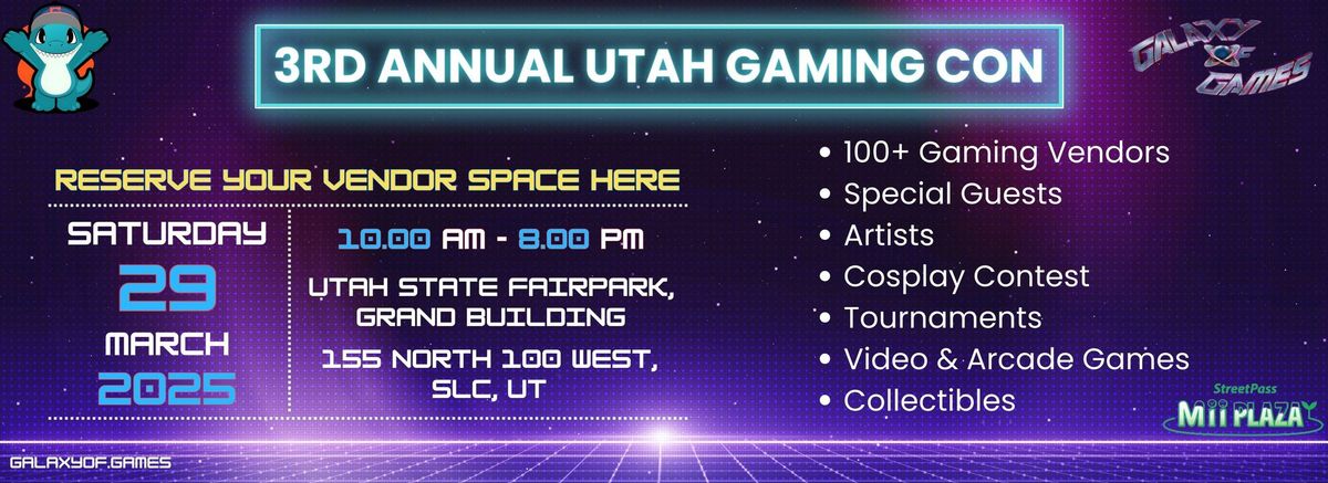 Utah Gaming Con 2025!