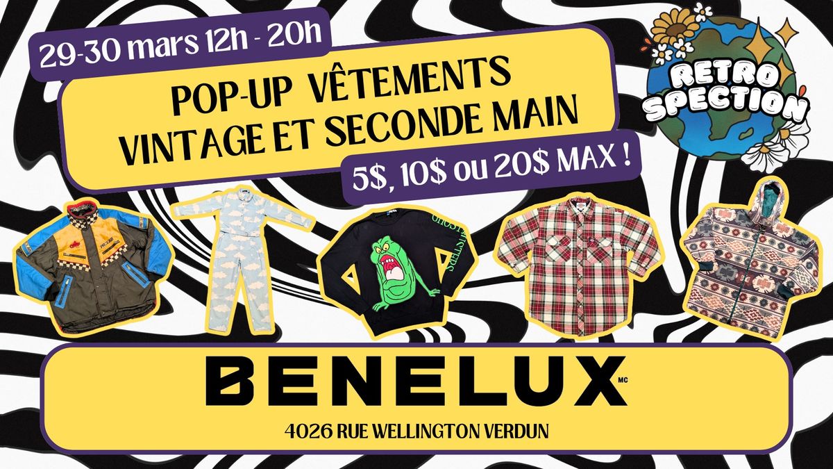 Pop-Up Vintage de Retro-Spection au Benelux !!!