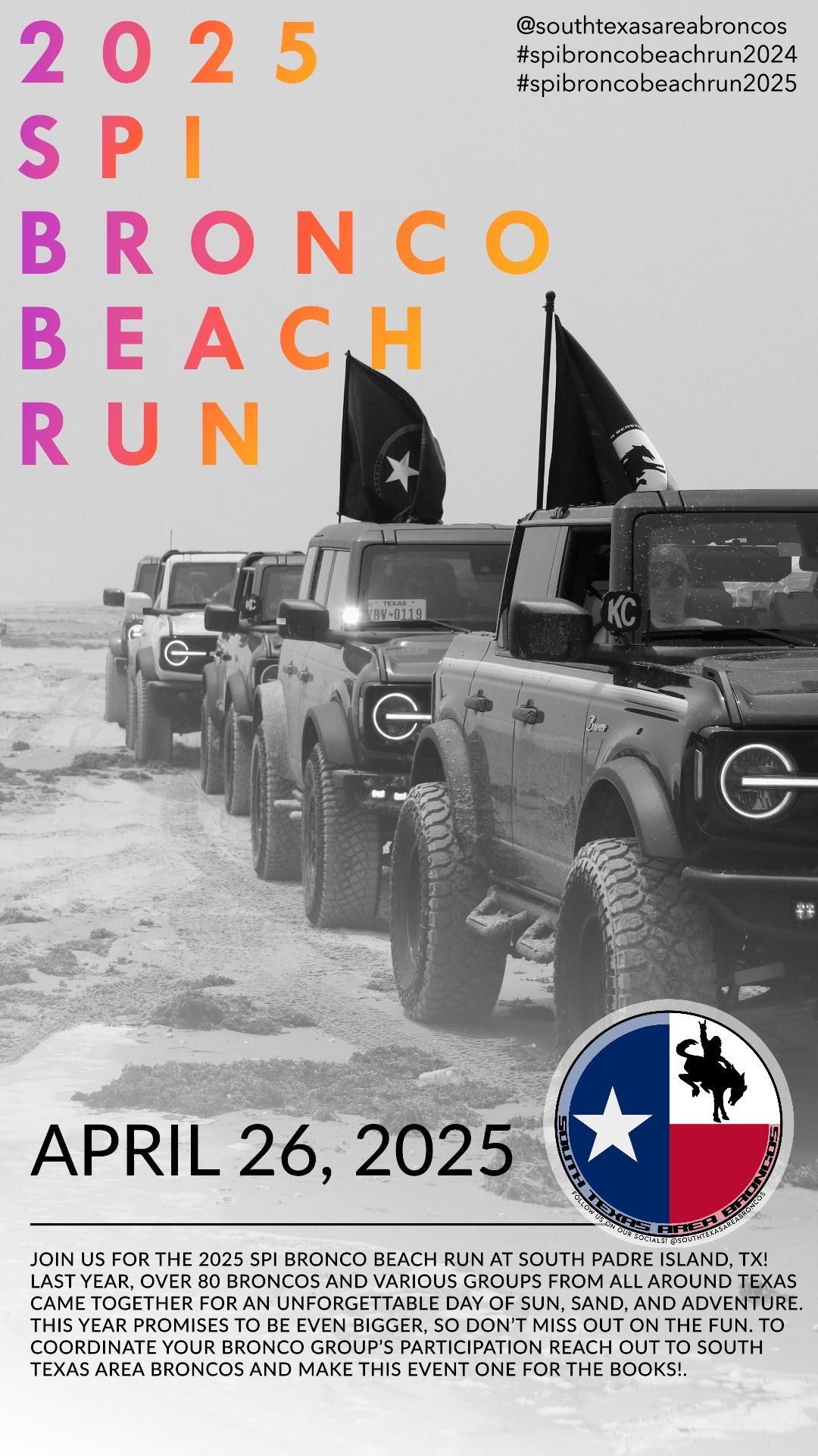 2025 SPI Bronco Beach Run