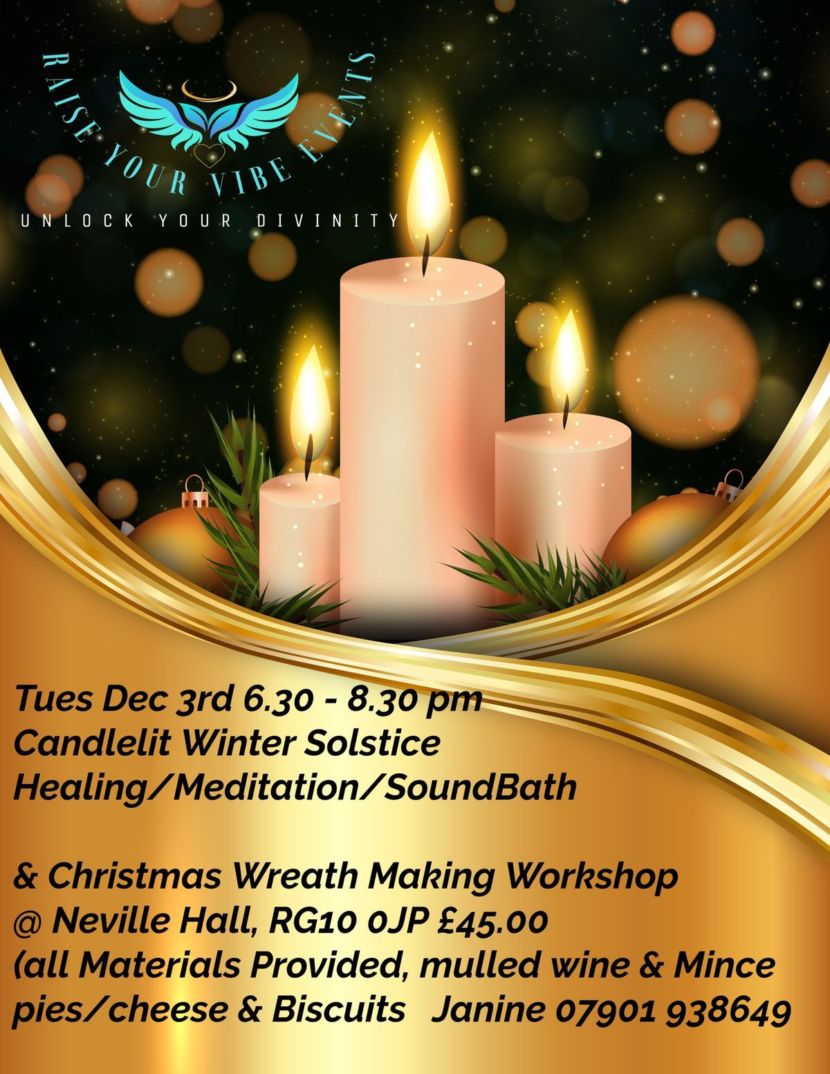 Winter Solstice Soundbath & Wreath Making Workshop