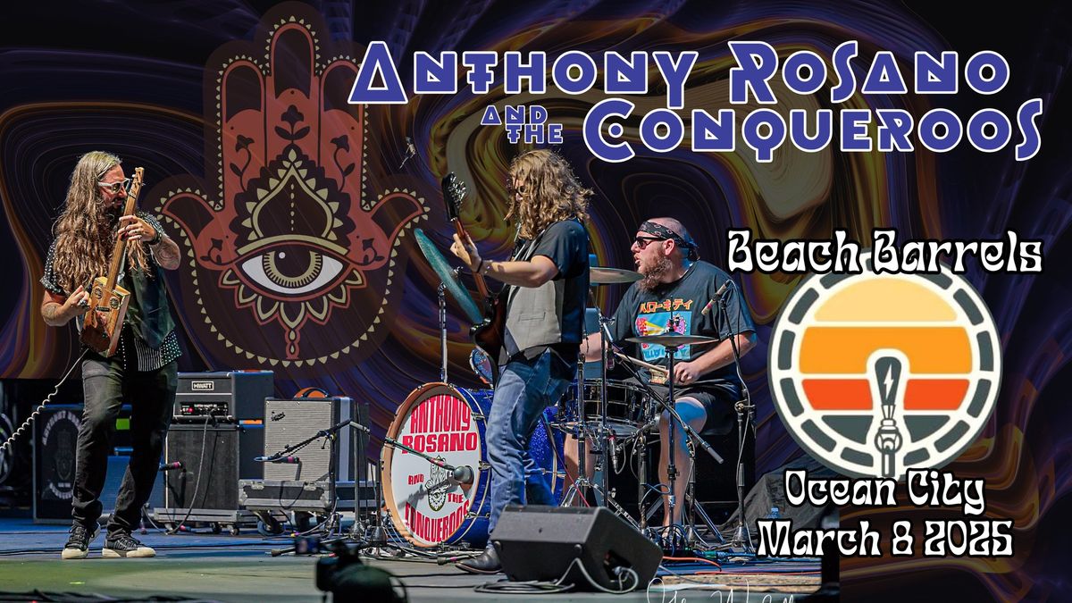 Anthony Rosano and the Conqueroos at Beach Barrels Ocean City