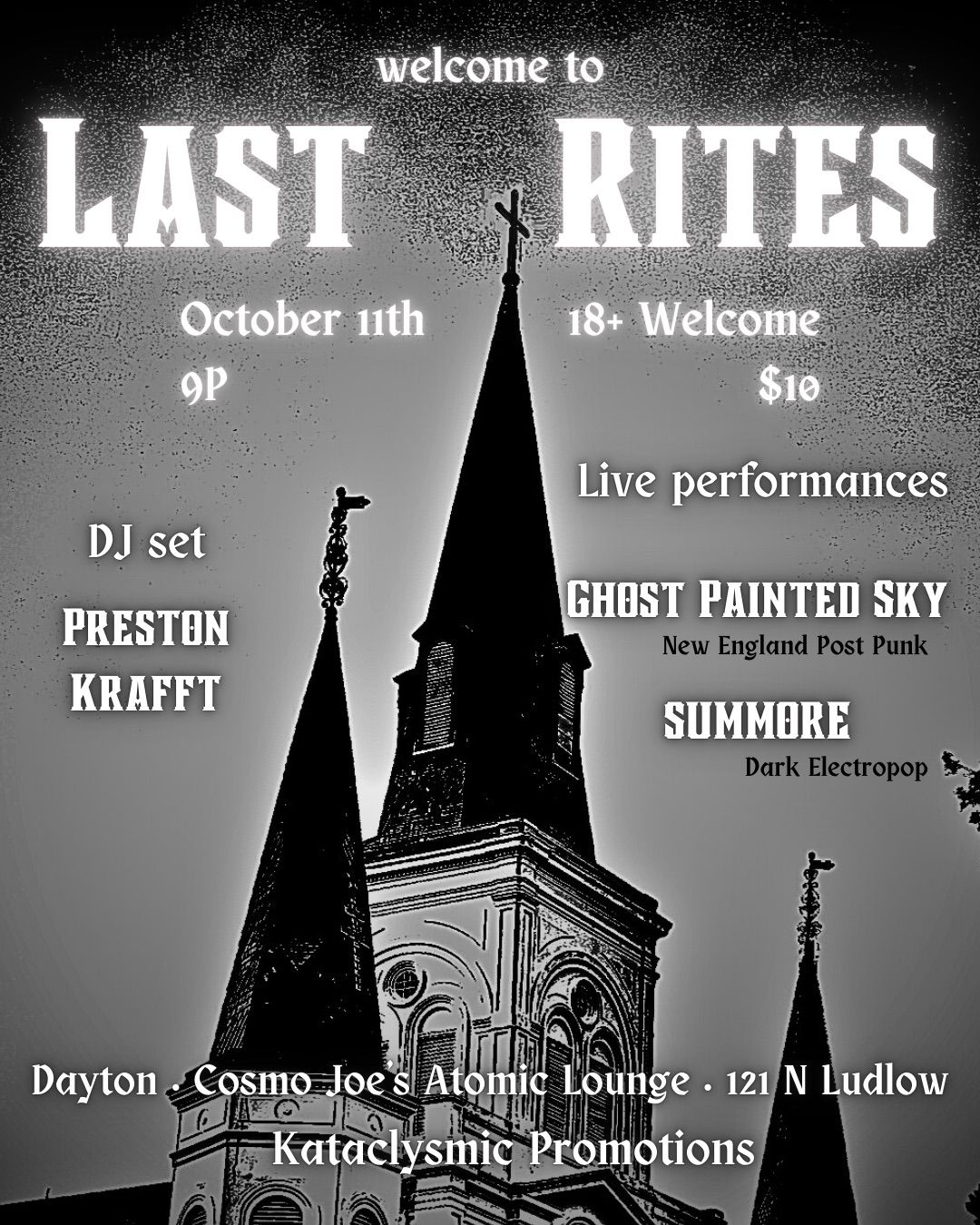 LAST RITES featuring Ghost Painted Sky + SUMMORE