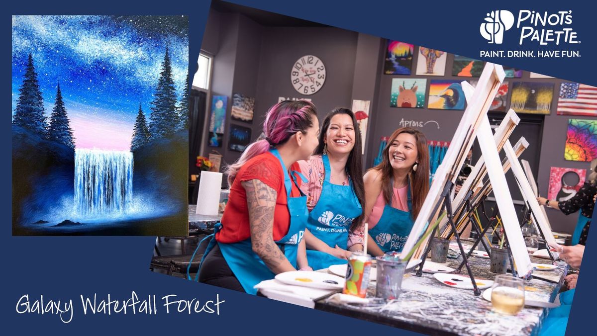 In-Studio Paint & Sip: Galaxy Waterfall Forest