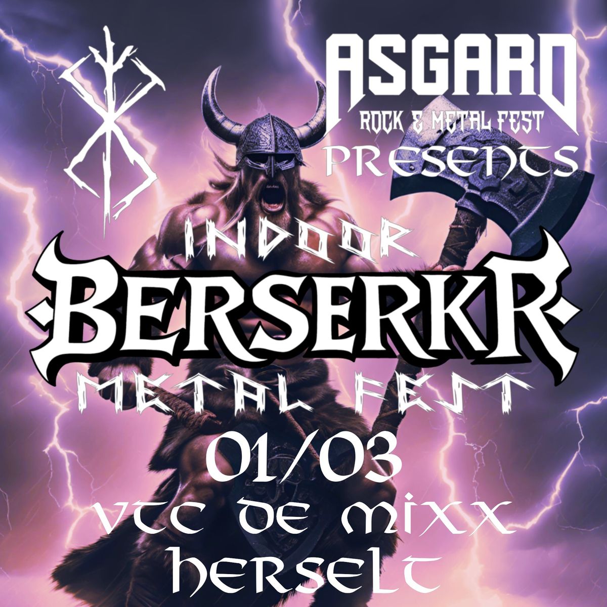 BERSERKR Indoor Metal Fest