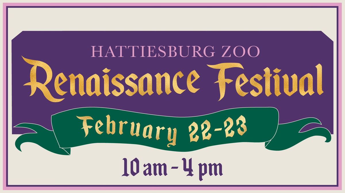 Renaissance Festival at the Hattiesburg Zoo