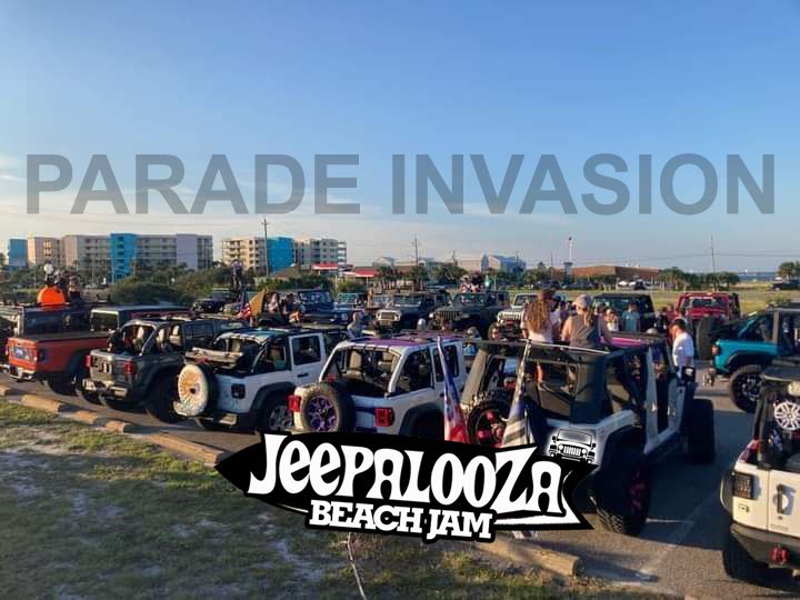 Jeepalooza Parade Invasion