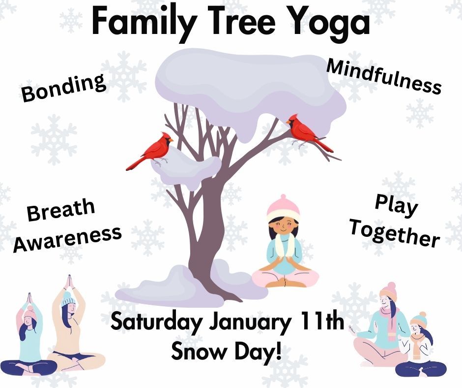 \ud83c\udf33Family Tree Yoga\ud83c\udf33 1-6 years old