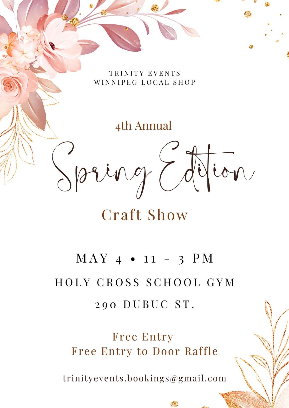 4th Annual Spring Edition Craft Show