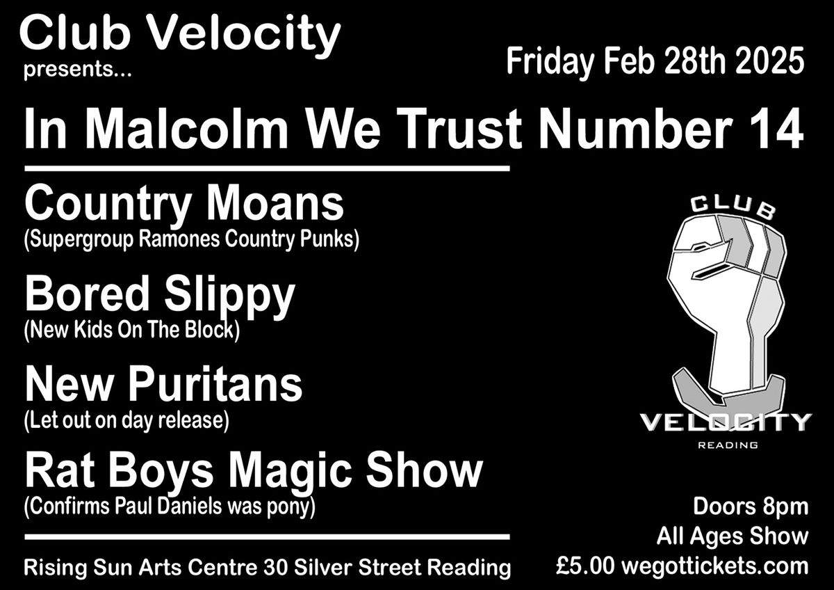 Club Velocity-In Malcolm We Trust Number 14-Country Moans