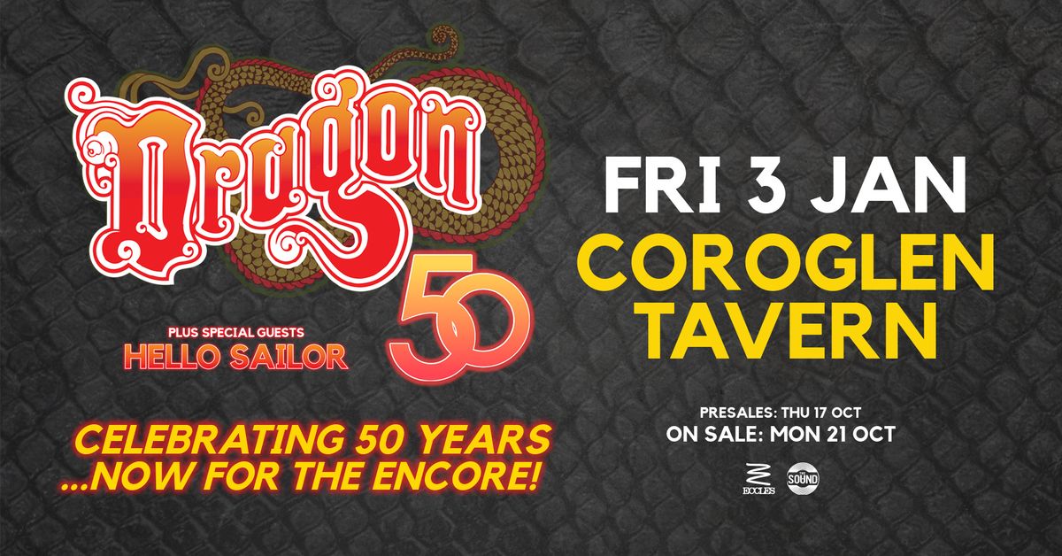 Dragon: Encore | Coroglen Tavern