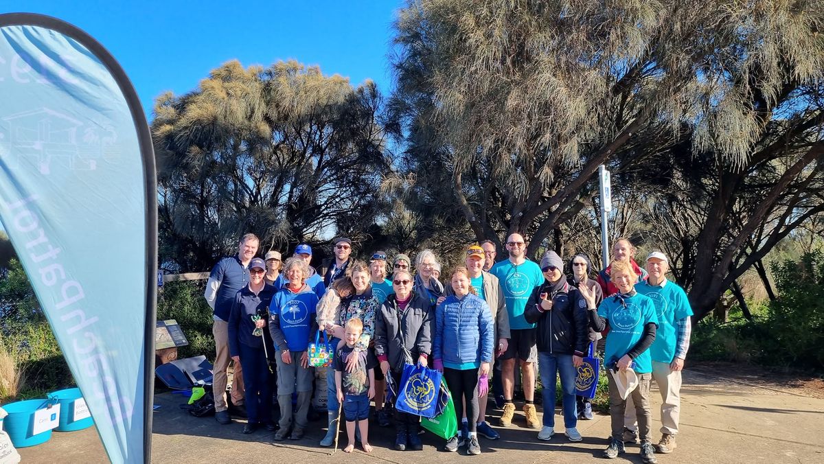 Community beach clean