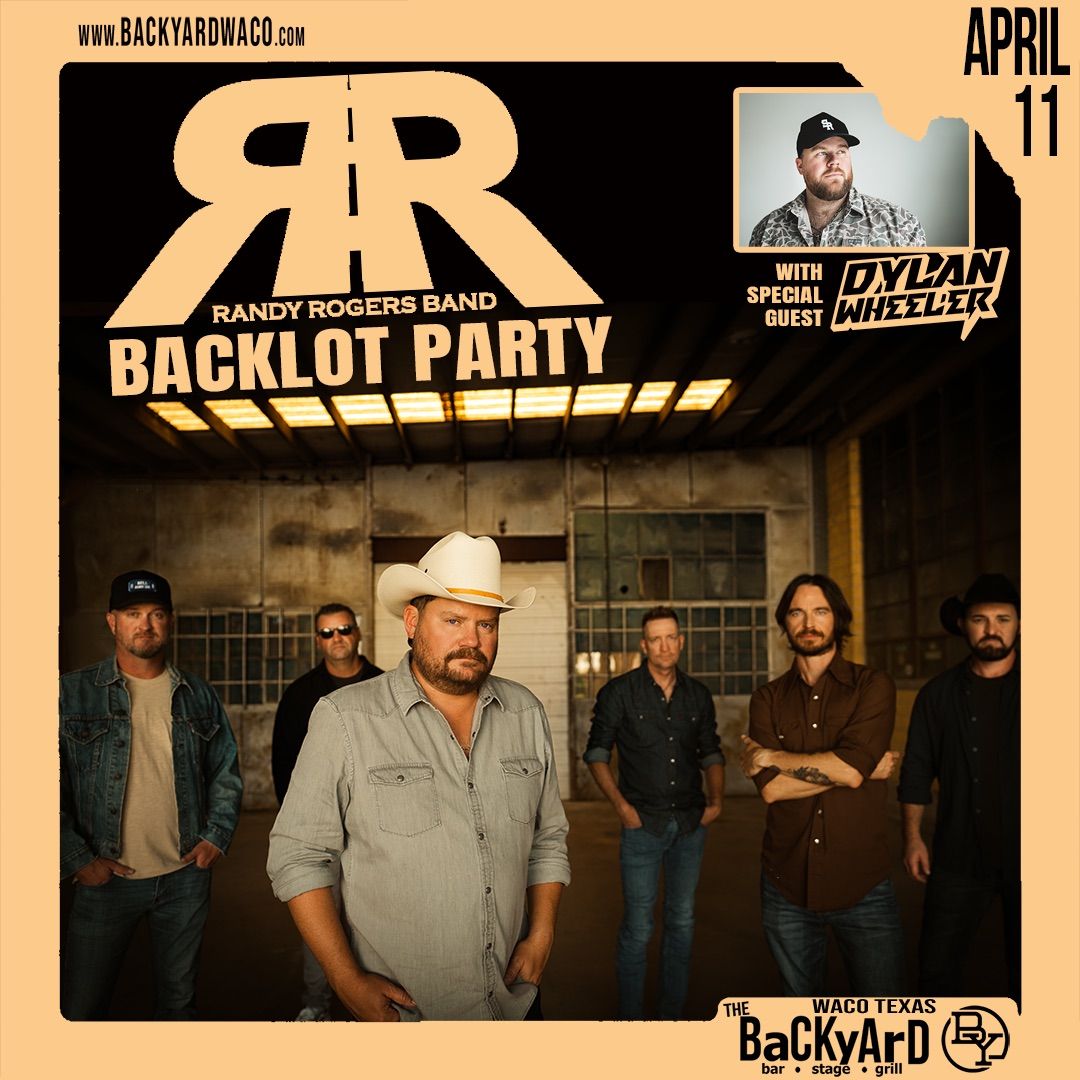 RANDY ROGERS BAND BACKLOT PARTY