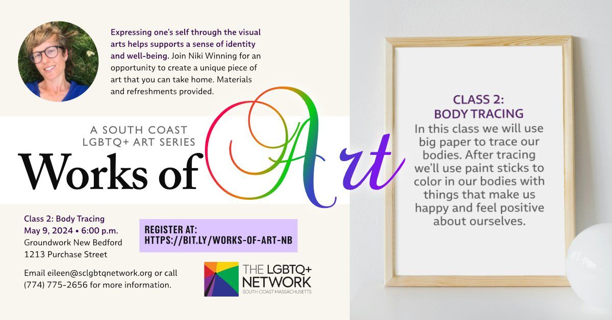 LGBTQ+ Works of Art with Niki Winning: Body Tracing!
