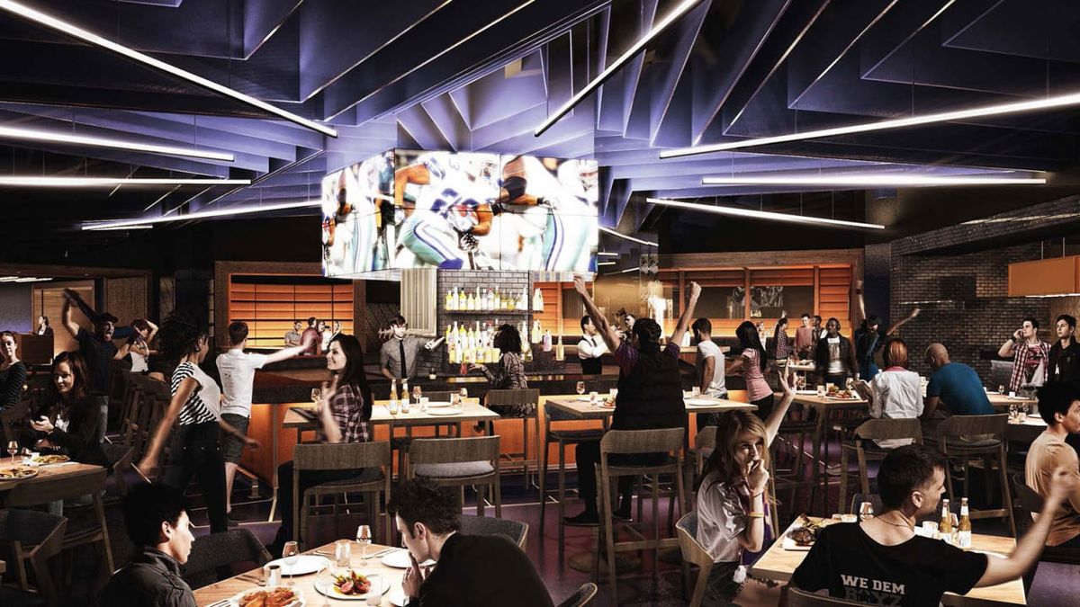 STADIUM CLUB RESTAURANT: Philadelphia Eagles at Dallas Cowboys