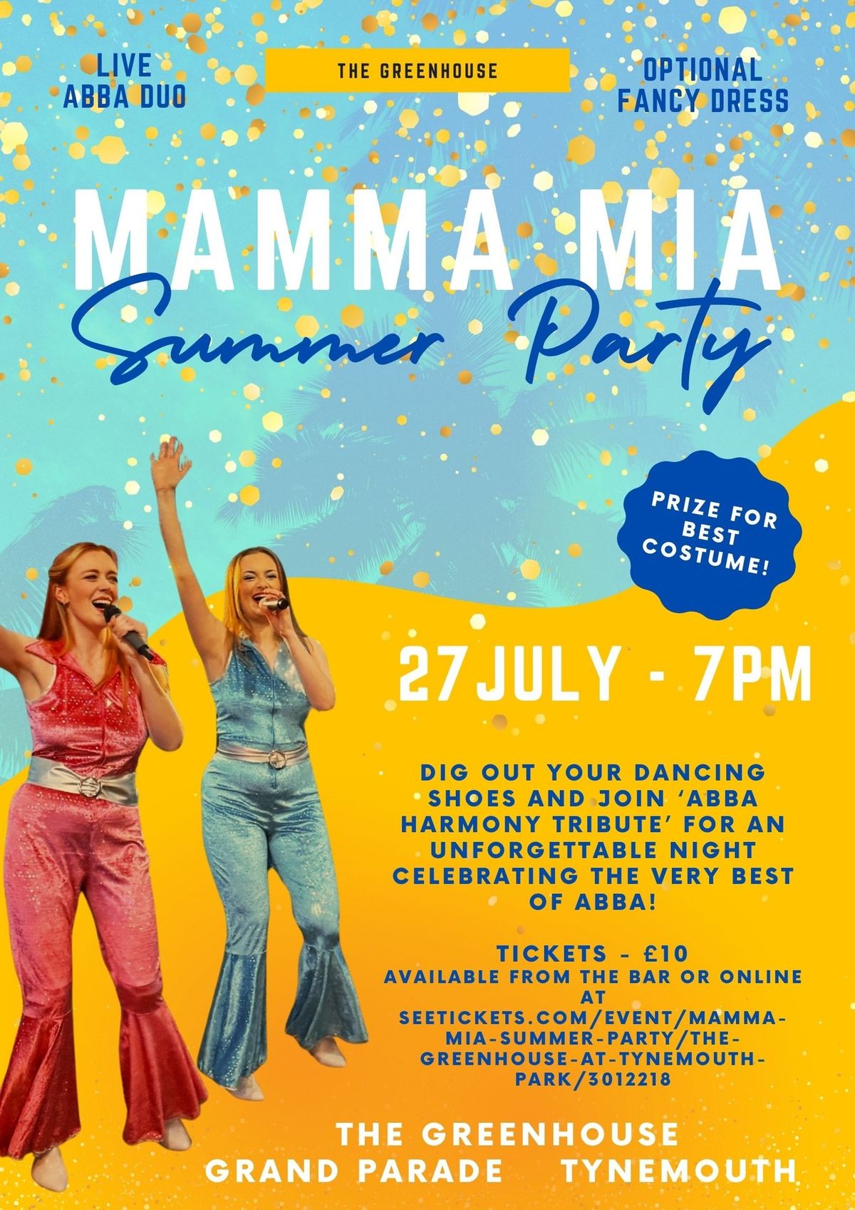 Mamma Mia Summer Party with ABBA Harmony 