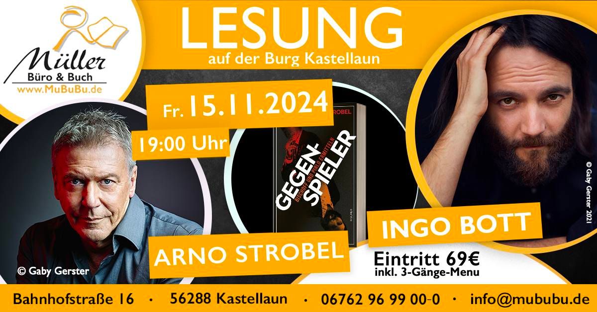 Lesung mit Arno Strobel und Ingo Bott