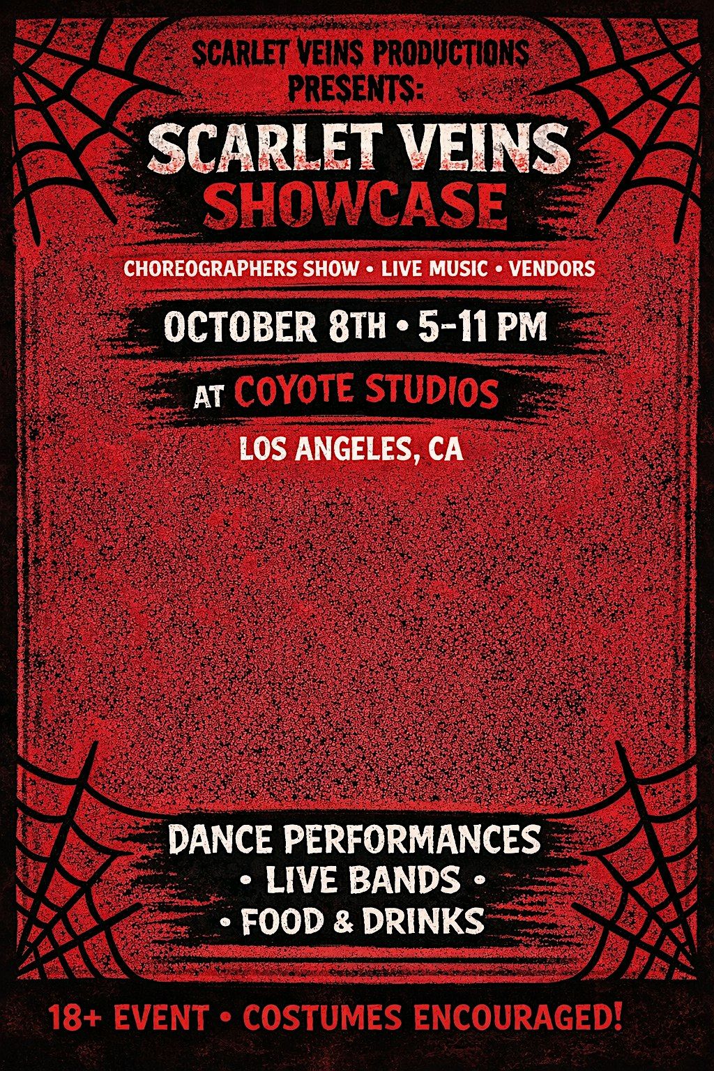 Scarlet Veins Showcase
