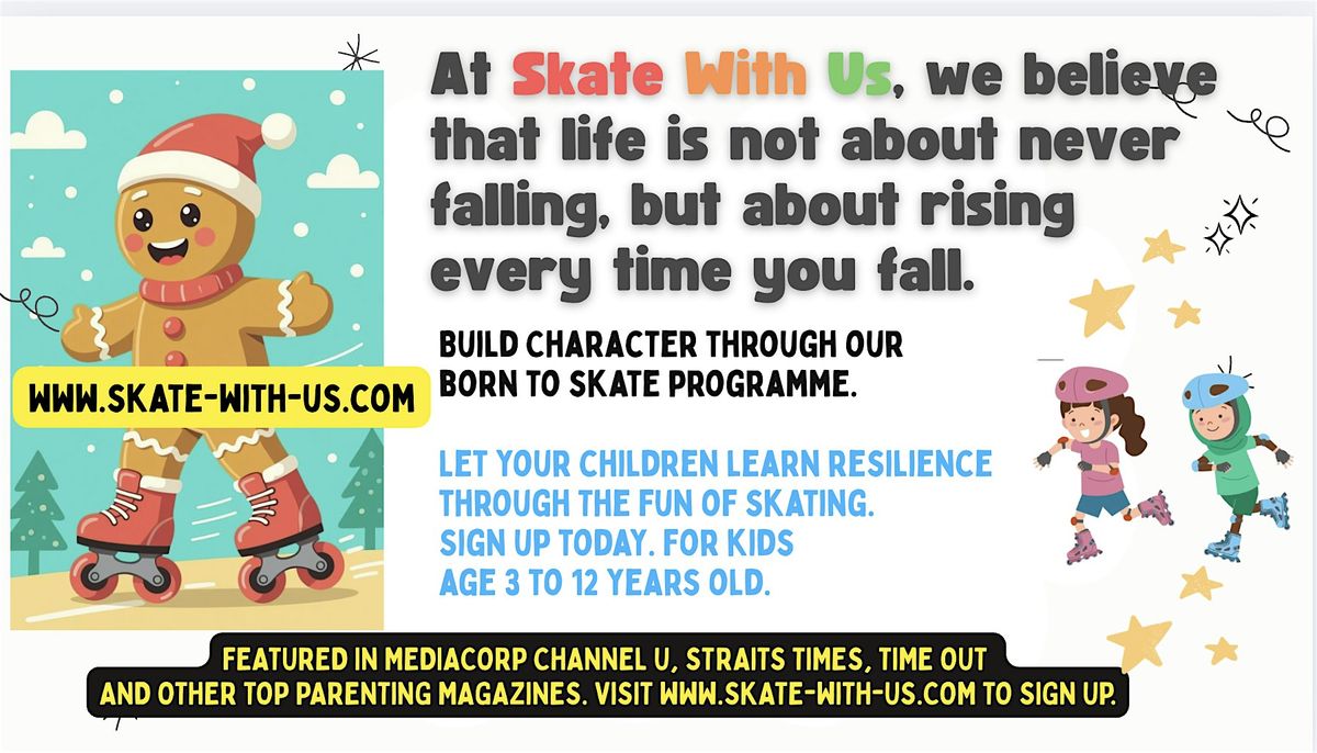 Holiday Christmas Skate Camp (For ages 3 to 12 yr old) at West Coast Park