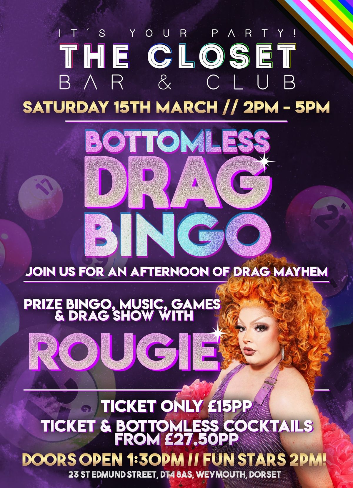 Bottomless Drag Bingo 