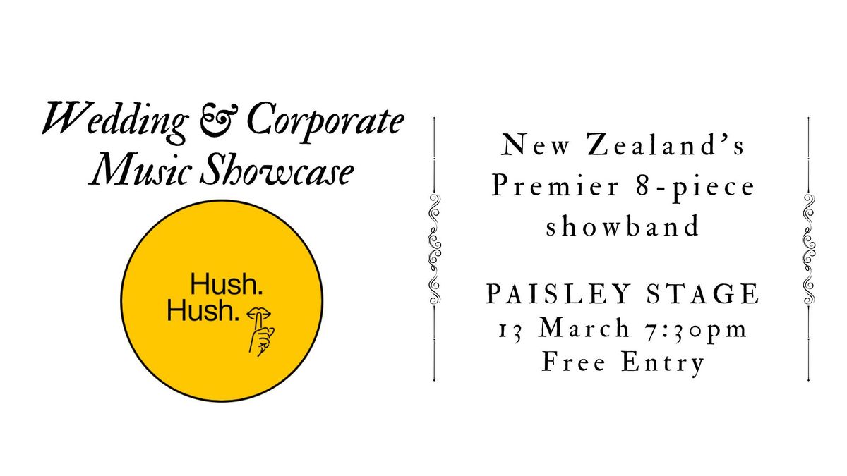 Hush Hush - Wedding and Corporate Music Showcase