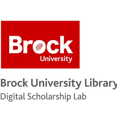 Brock University Digital Scholarship Lab