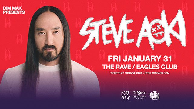 Steve Aoki at The Rave \/ Eagles Club