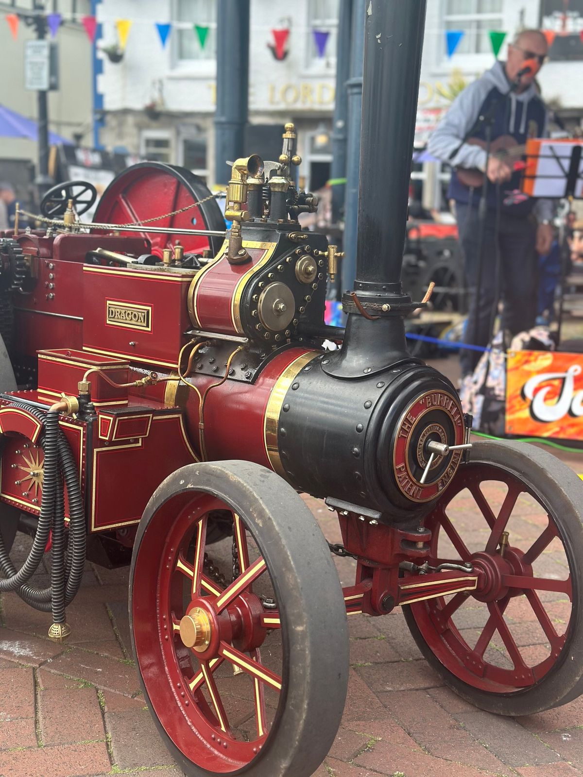 Miniature Steam Festival on Poole Quay & the Split or Bust Banger Rally