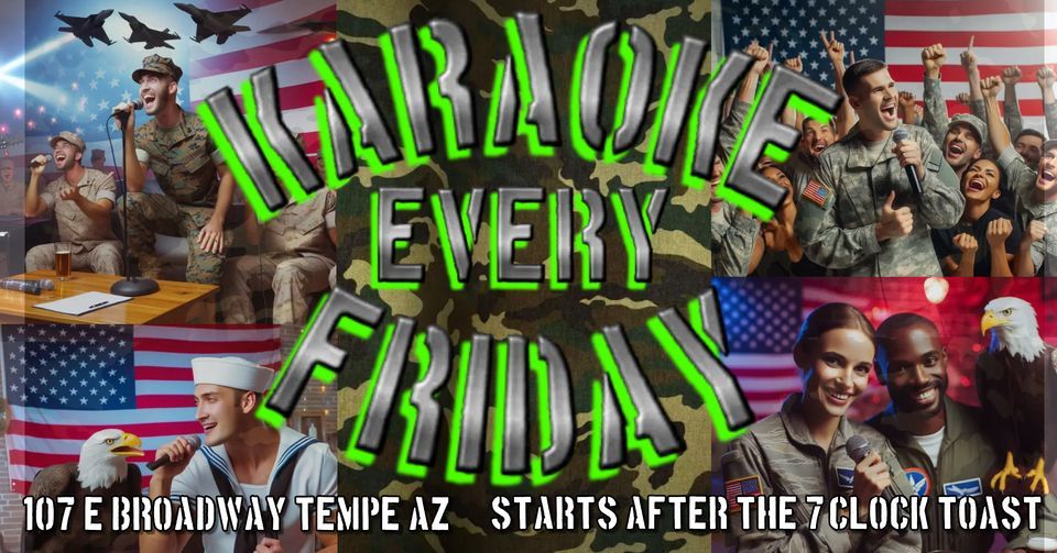 R.E.D. Karaoke Fridays! 