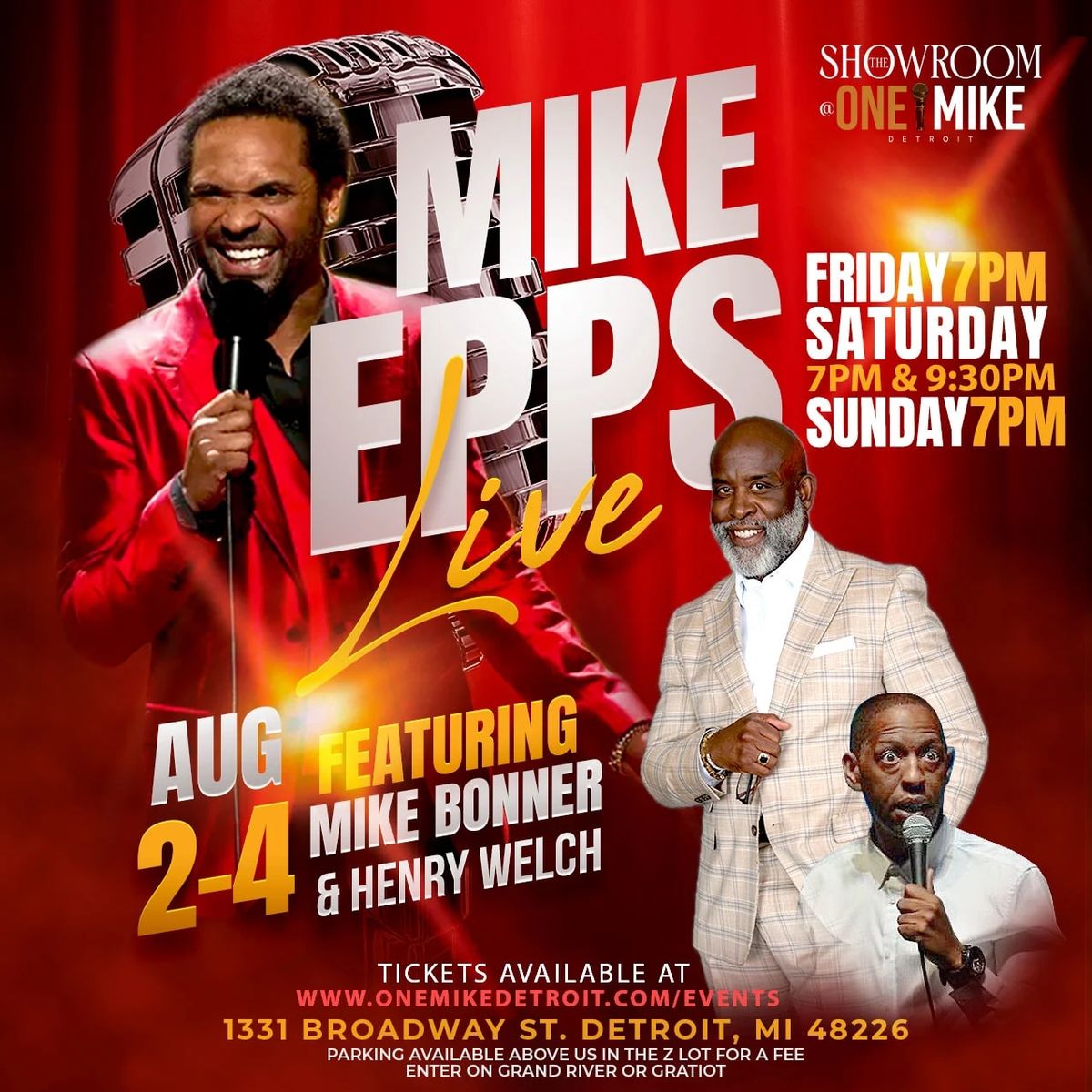 Mike Epps at Wilbur Theatre