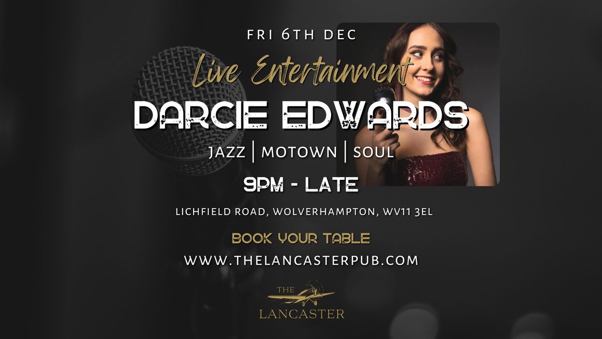 Live Singer - Darcie Edwards