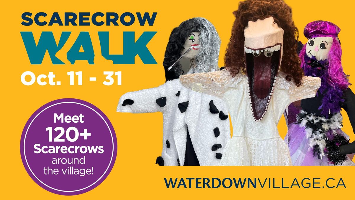 8th Annual Scarecrow Walk in Waterdown Village