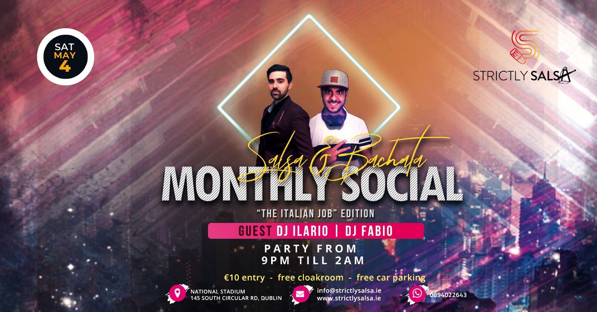 May Monthly Social - Salsa & Bachata Party