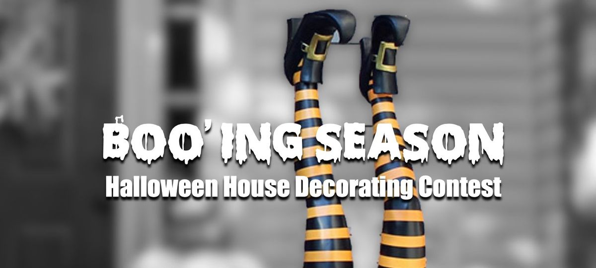 Boo'ing Halloween House Decorating Contest