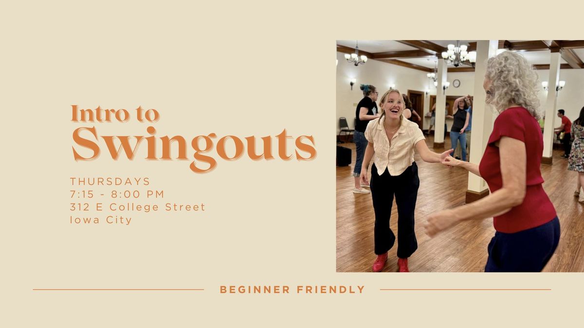 Beginner Swing Dance Lessons | Intro to Swingouts