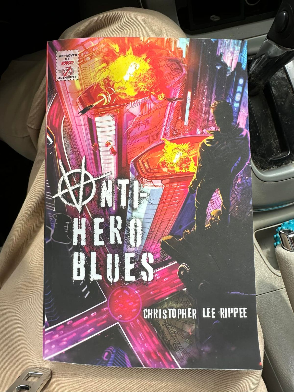 Anti-Hero Blues book signing with local author Christopher Lee Rippee