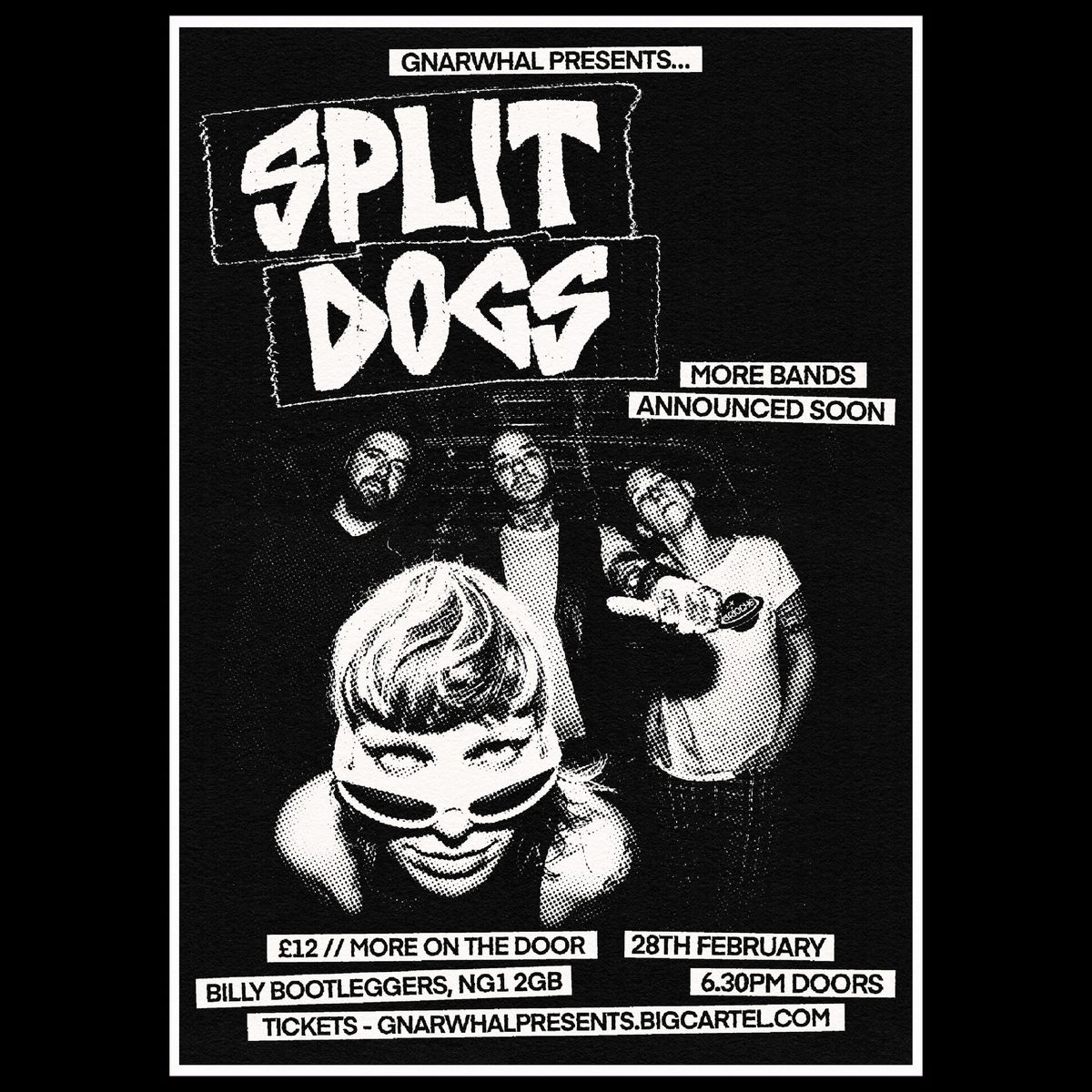 Split Dogs - more TBA @ Billy Bootleggers