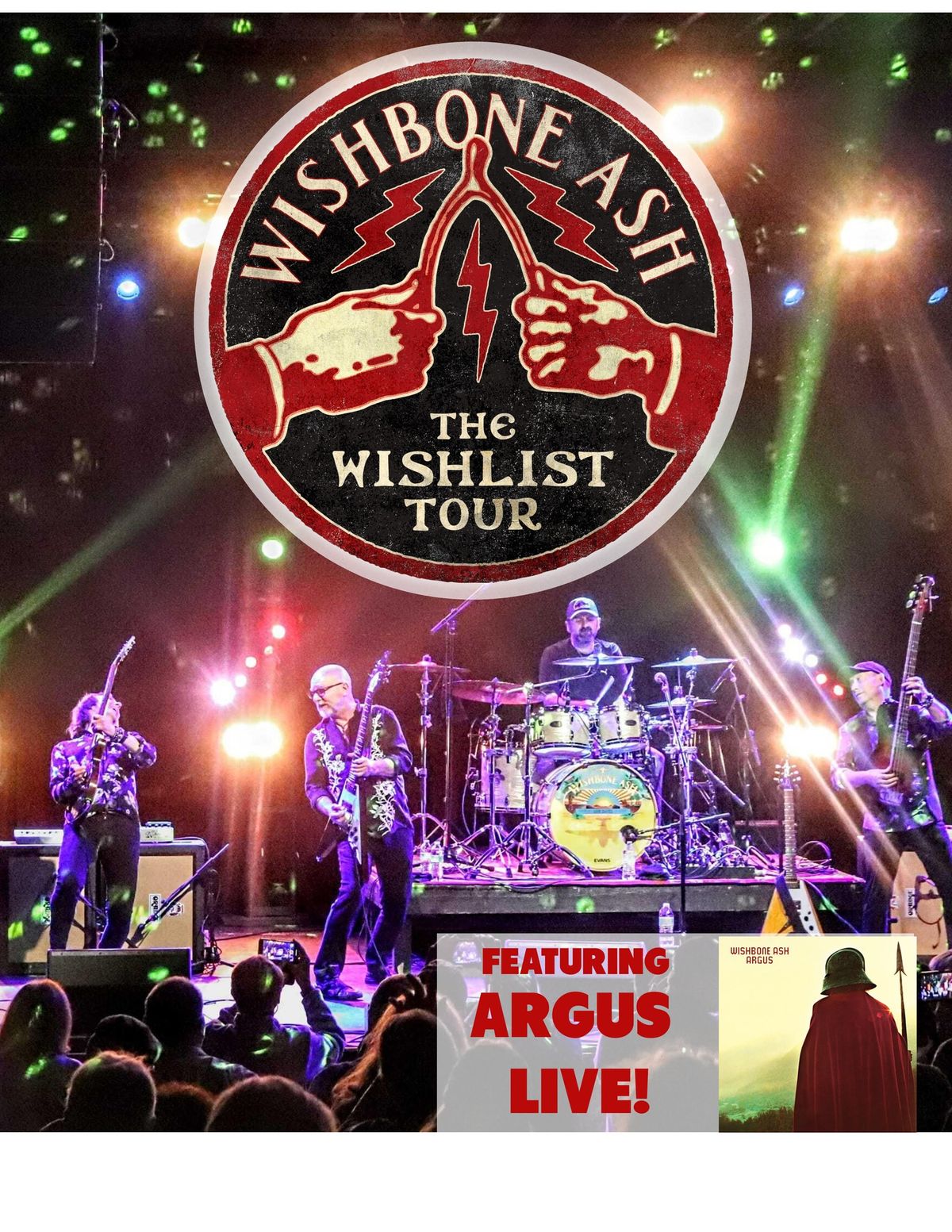 Wishbone Ash - Wishlist Tour featuring Argus Live at Elkton Music Hall