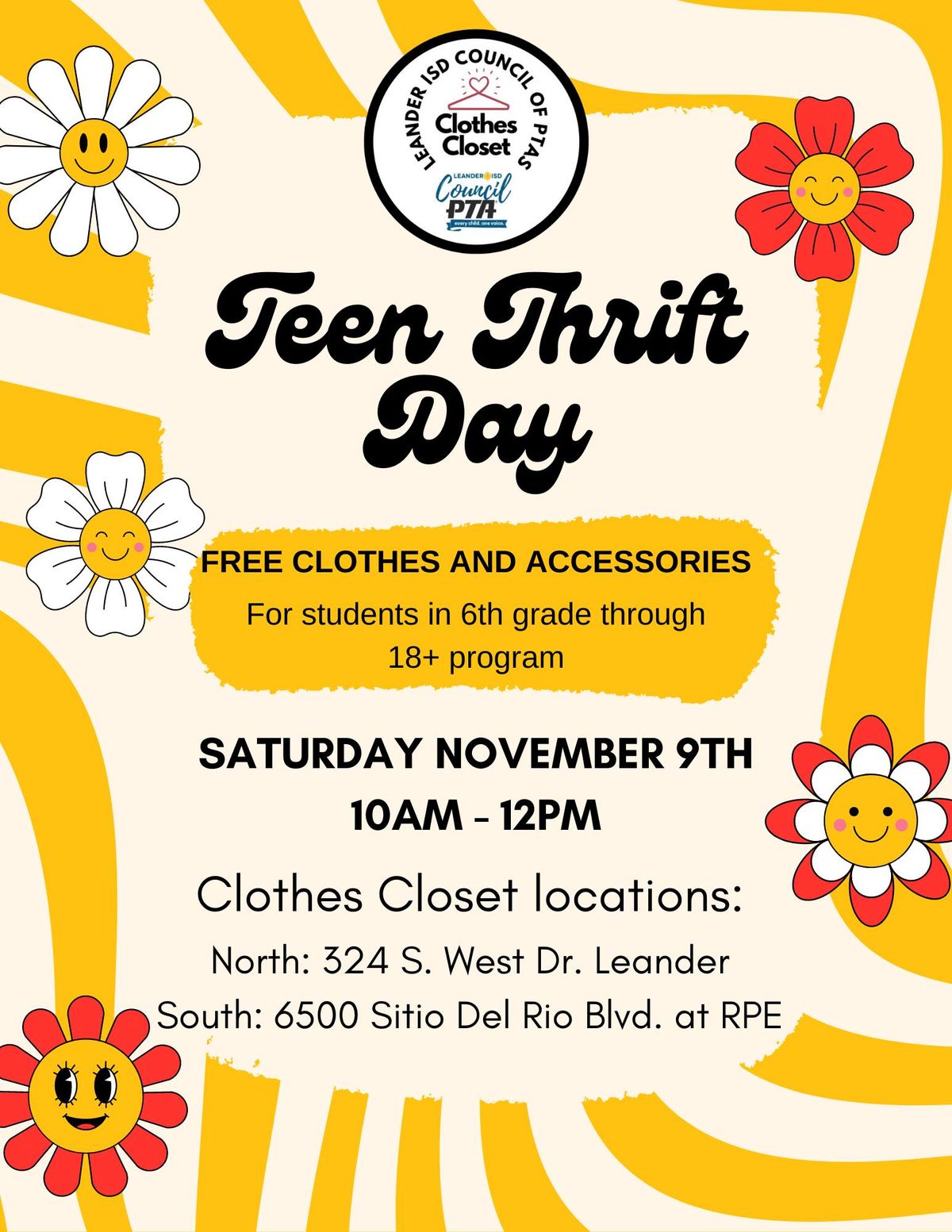 Teen Thrift Day!