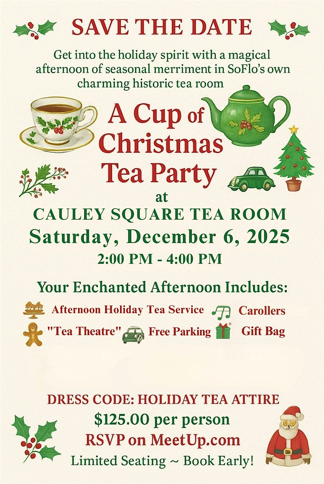 A Cup of Christmas Tea Party