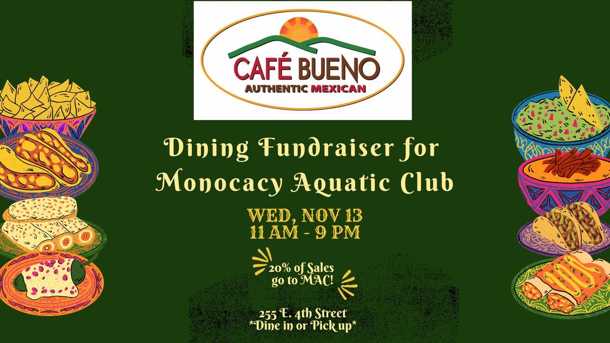 Cafe Bueno Dining Fundraiser