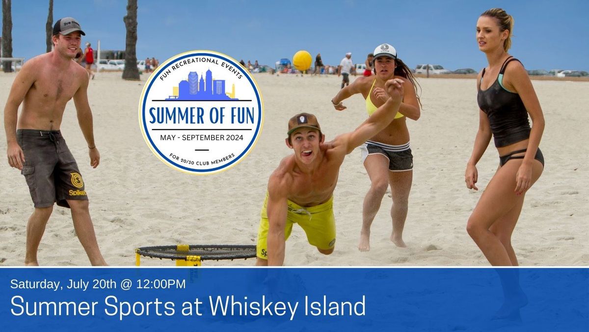 Summer Sports at Whiskey Island