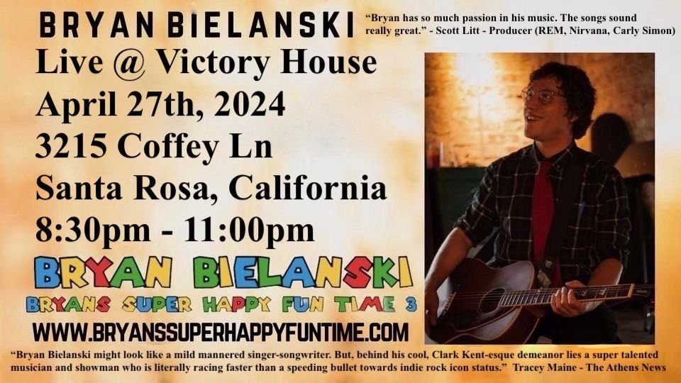Bryan Bielanski Live @ Victory House