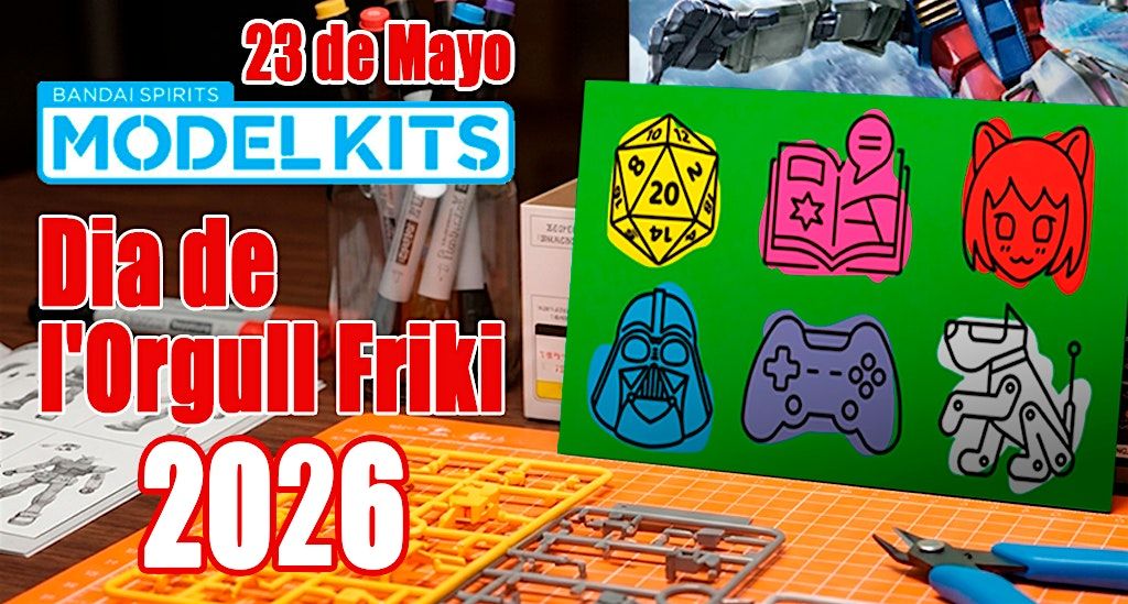 \u00a1Talleres Gundam en el Orgullo Friki Barcelona! Construye tu RX-78-2 GRATIS