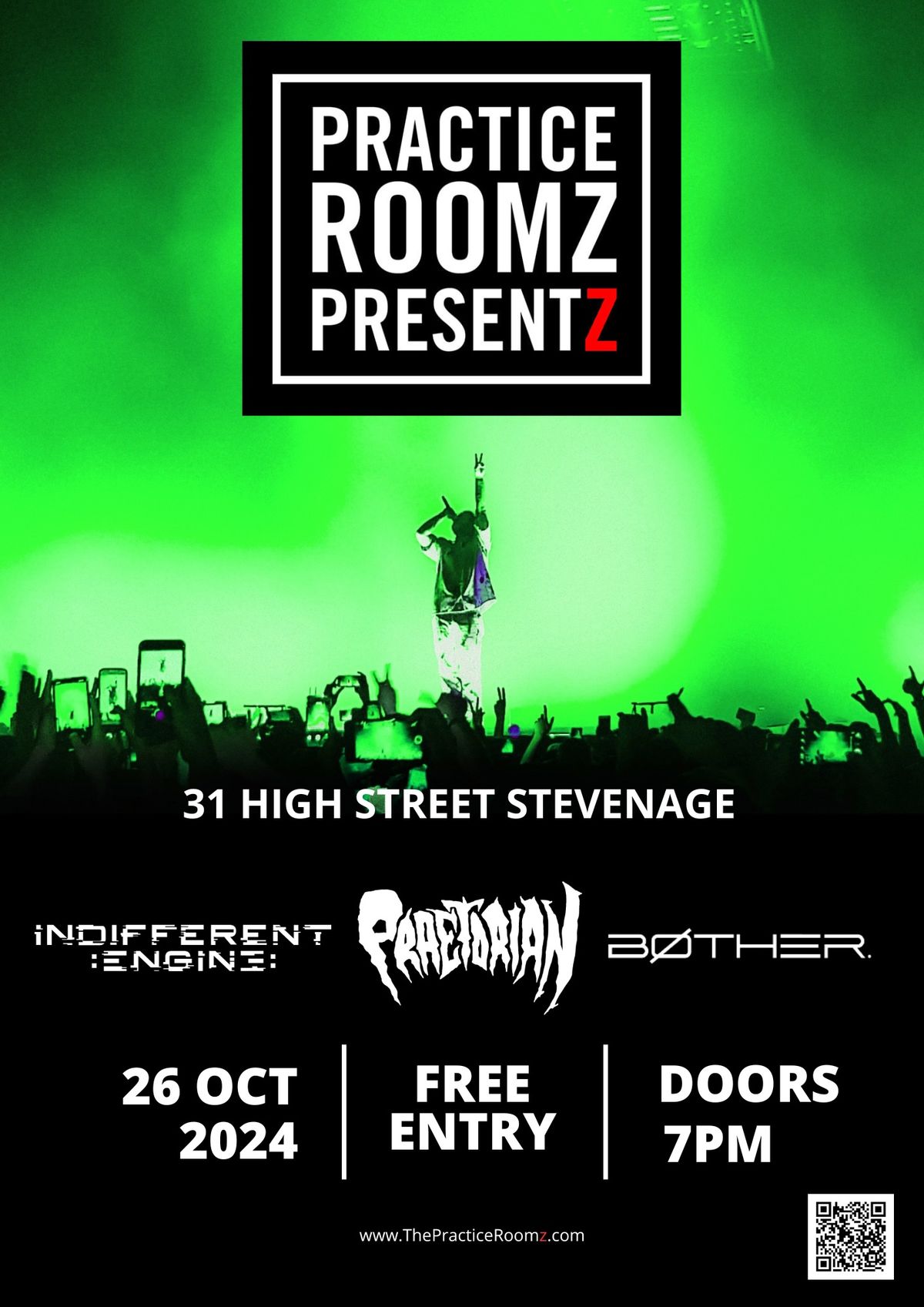 Practice Roomz Presents @ 31 High Street 