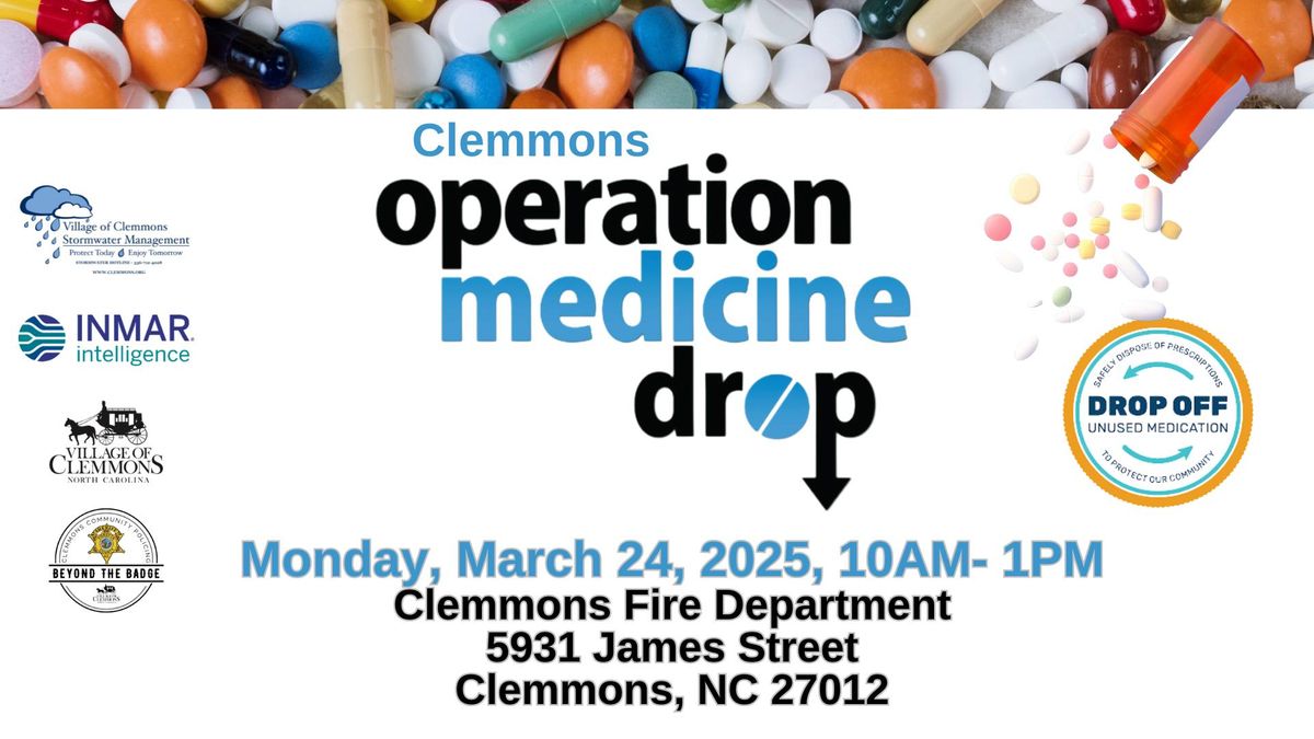 Clemmons Operation Medicine Drop (Drive Thru Event)