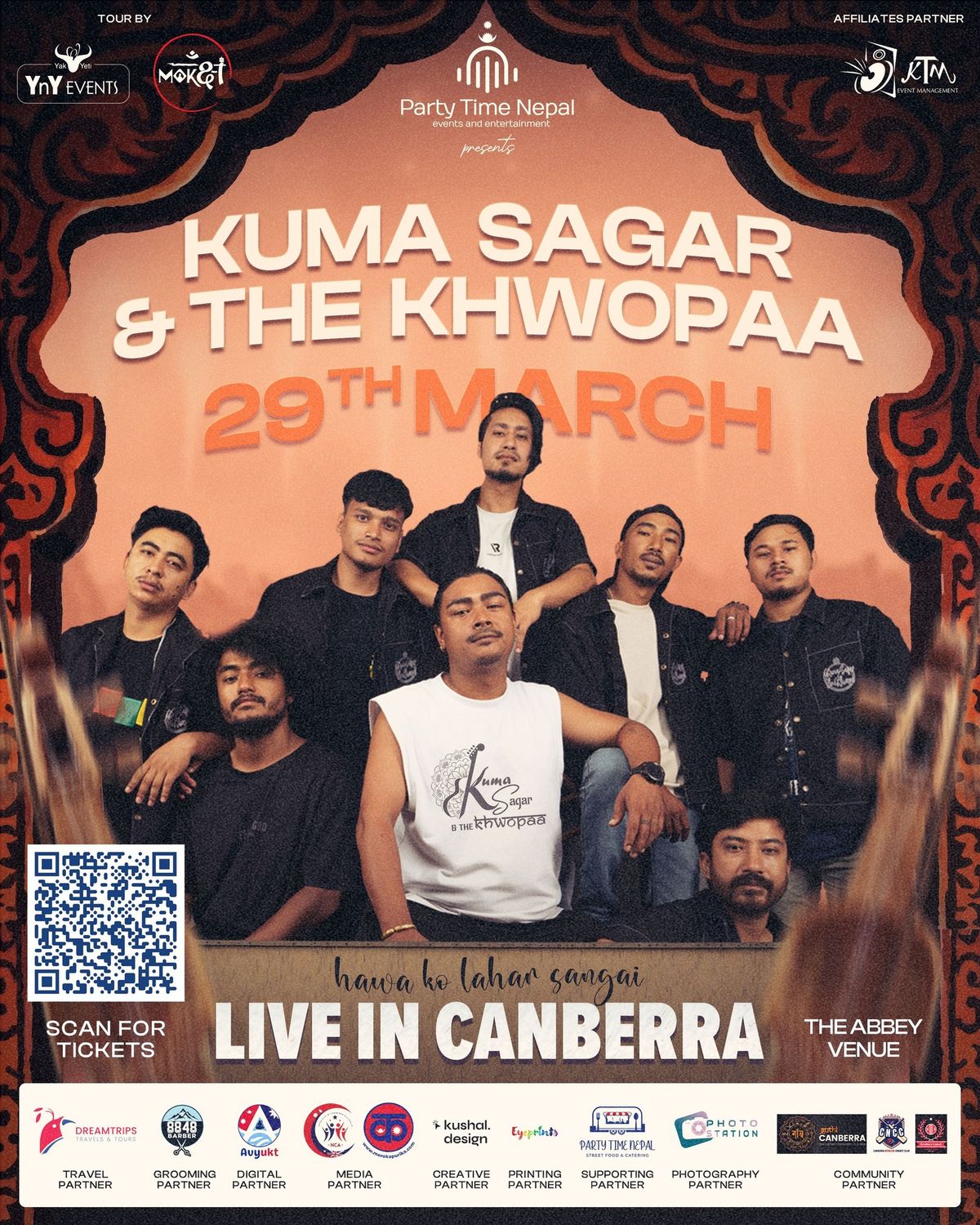 Kuma Sagar & The Khwopaa Live In Canberra