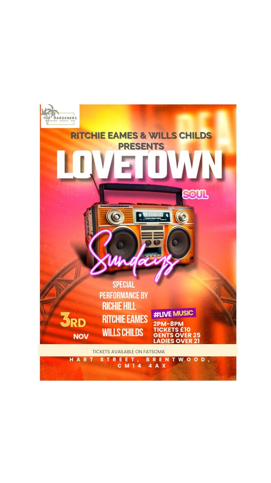 LoveTown Sundays 