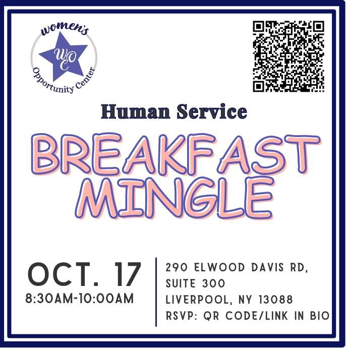 Human Service Breakfast Mingle