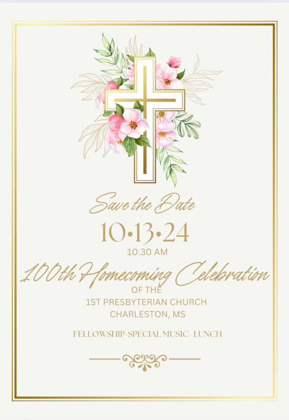 First Presbyterian Church of Charleston\u2019s 100th year anniversary celebration 