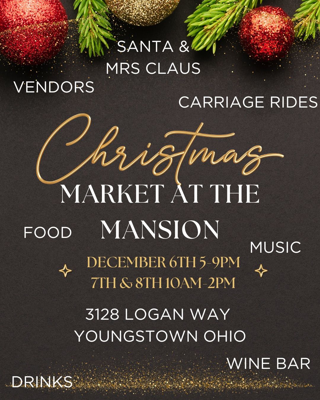 Christmas Market At The Mansion 